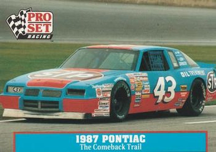 #42 1987 Pontiac - Petty Enterprises - 1991 Pro Set Petty Family Racing