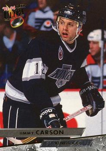 #42 Jimmy Carson - Los Angeles Kings - 1993-94 Ultra Hockey