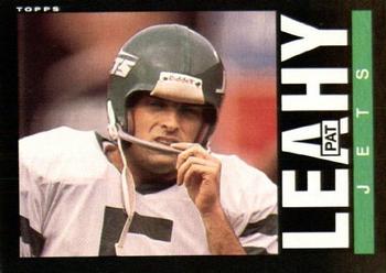 #342 Pat Leahy - New York Jets - 1985 Topps Football