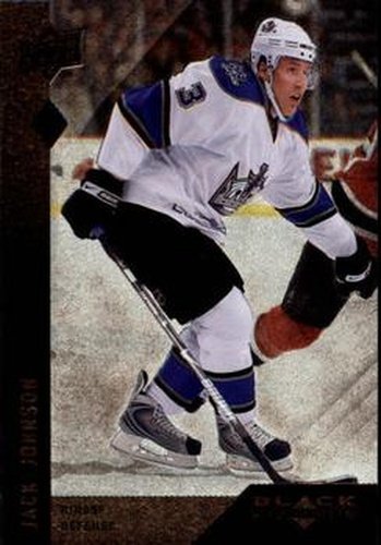 #42 Jack Johnson - Los Angeles Kings - 2009-10 Upper Deck Black Diamond Hockey
