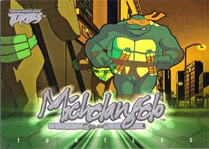 #42 Logo Card - 2003 Fleer Teenage Mutant Ninja Turtles