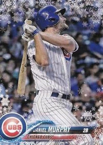 #HMW42 Daniel Murphy - Chicago Cubs - 2018 Topps Holiday Baseball