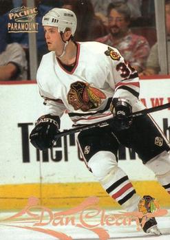 #42 Daniel Cleary - Chicago Blackhawks - 1997-98 Pacific Paramount Hockey