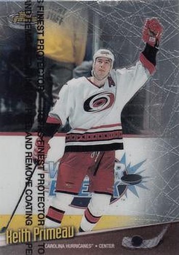#42 Keith Primeau - Carolina Hurricanes - 1998-99 Finest Hockey