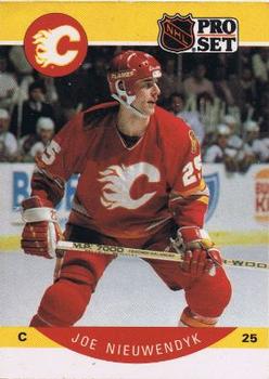 #42 Joe Nieuwendyk - Calgary Flames - 1990-91 Pro Set Hockey