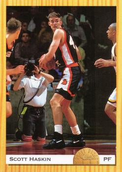 #42 Scott Haskin - Indiana Pacers - 1993 Classic Draft Picks Basketball