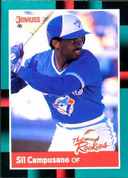 #42 Sil Campusano - Toronto Blue Jays - 1988 Donruss The Rookies Baseball