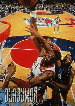 #42 Hakeem Olajuwon - Houston Rockets - 1996-97 Fleer Basketball
