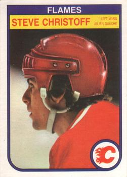 #42 Steve Christoff - Calgary Flames - 1982-83 O-Pee-Chee Hockey