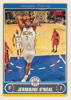 #42 Jermaine O'Neal - Indiana Pacers - 2006-07 Topps Basketball