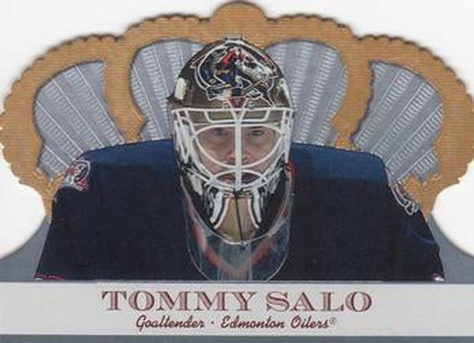 #42 Tommy Salo - Edmonton Oilers - 2000-01 Pacific Crown Royale Hockey