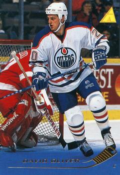 #42 David Oliver - Edmonton Oilers - 1995-96 Pinnacle Hockey