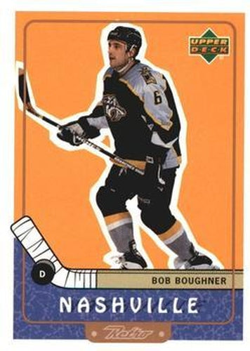 #42 Bob Boughner - Nashville Predators - 1999-00 Upper Deck Retro Hockey