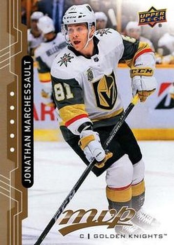 #42 Jonathan Marchessault - Vegas Golden Knights - 2018-19 Upper Deck MVP Hockey