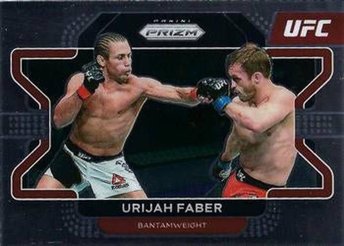 #42 Urijah Faber - 2022 Panini Prizm UFC MMA