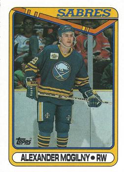 #42 Alexander Mogilny - Buffalo Sabres - 1990-91 Topps Hockey