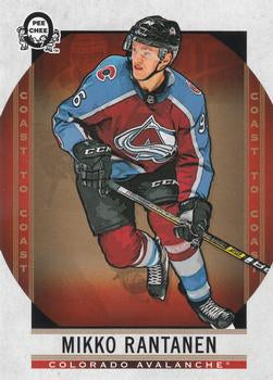 #42 Mikko Rantanen - Colorado Avalanche - 2018-19 O-Pee-Chee Coast to Coast Hockey