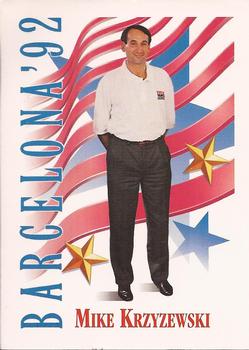 #542 Mike Krzyzewski - USA - 1991-92 SkyBox Basketball