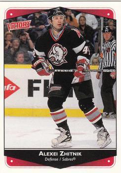 #42 Alexei Zhitnik - Buffalo Sabres - 1999-00 Upper Deck Victory Hockey