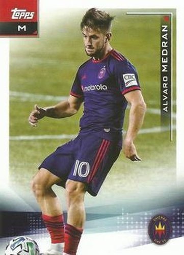 #42 Alvaro Medran - Chicago Fire - 2021 Topps MLS Soccer