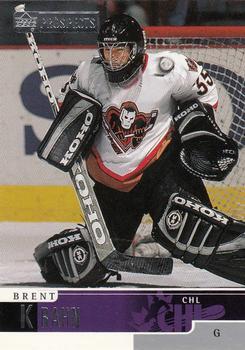 #42 Brent Krahn - Calgary Hitmen - 1999-00 Upper Deck Prospects Hockey