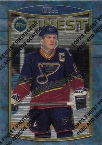 #42 Brett Hull - St. Louis Blues - 1994-95 Finest Hockey