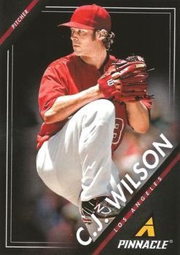 #42 C.J. Wilson - Los Angeles Angels - 2013 Pinnacle Baseball