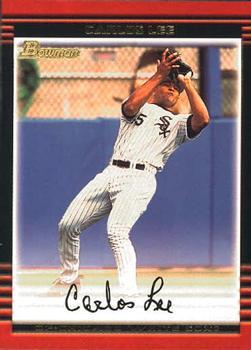 #42 Carlos Lee - Chicago White Sox - 2002 Bowman Baseball