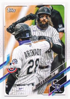 #42 Charlie Blackmon - Colorado Rockies - 2021 Topps Opening Day Baseball
