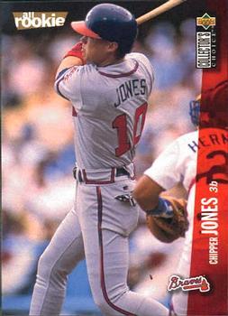 #42 Chipper Jones - Atlanta Braves - 1996 Collector's Choice Baseball
