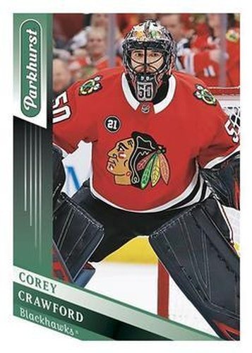 #42 Corey Crawford - Chicago Blackhawks - 2019-20 Parkhurst Hockey