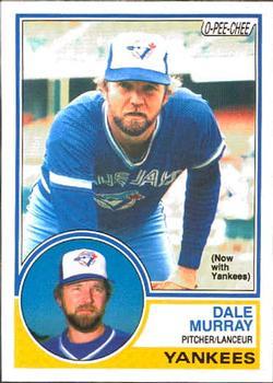 #42 Dale Murray - New York Yankees - 1983 O-Pee-Chee Baseball