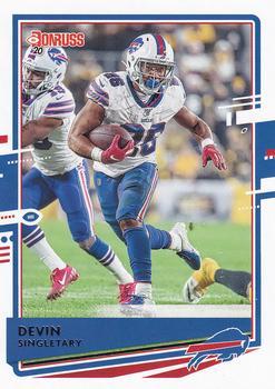 #42 Devin Singletary - Buffalo Bills - 2020 Donruss Football