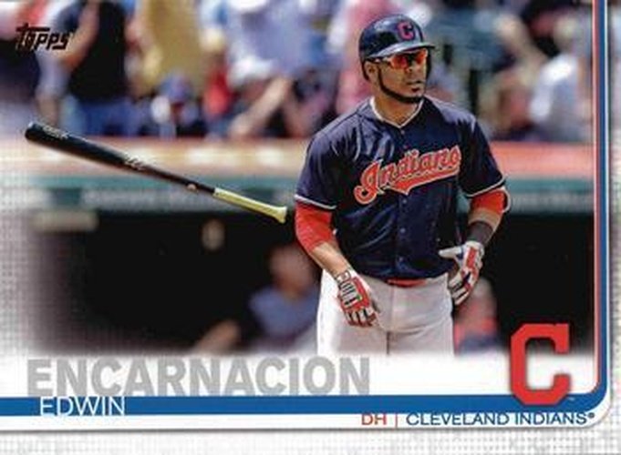 #42 Edwin Encarnacion - Cleveland Indians - 2019 Topps Baseball