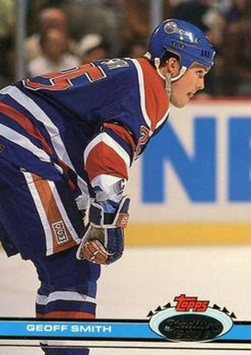 #42 Geoff Smith - Edmonton Oilers - 1991-92 Stadium Club Hockey