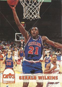 #42 Gerald Wilkins - Cleveland Cavaliers - 1993-94 Hoops Basketball