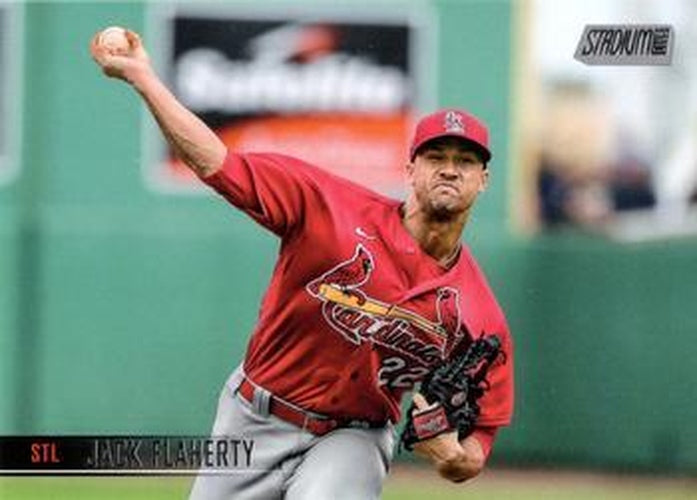 #42 Jack Flaherty - St. Louis Cardinals - 2021 Stadium Club Baseball
