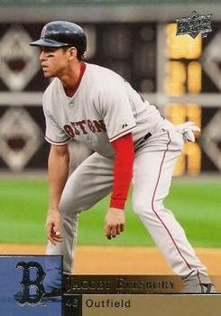 #42 Jacoby Ellsbury - Boston Red Sox - 2009 Upper Deck Baseball