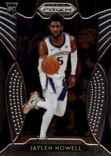 #42 Jaylen Nowell - Washington Huskies - 2019 Panini Prizm Draft Picks Basketball