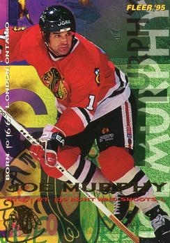 #42 Joe Murphy - Chicago Blackhawks - 1994-95 Fleer Hockey