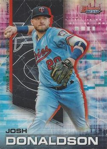#42 Josh Donaldson - Minnesota Twins - 2021 Bowman's Best Baseball