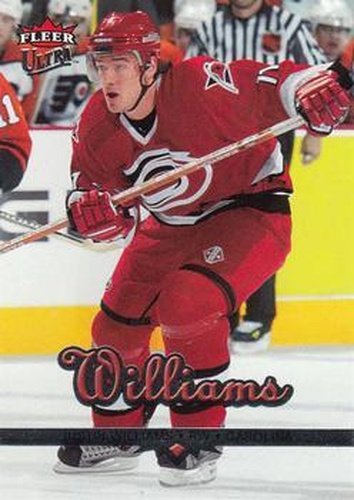 #42 Justin Williams - Carolina Hurricanes - 2005-06 Ultra Hockey