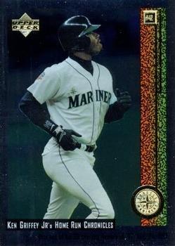 #42 Ken Griffey Jr. - Seattle Mariners - 1998 Upper Deck - Ken Griffey Jr.'s Home Run Chronicles Baseball