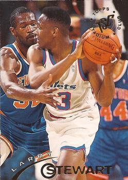 #42 Larry Stewart - Washington Bullets - 1994-95 Stadium Club Basketball