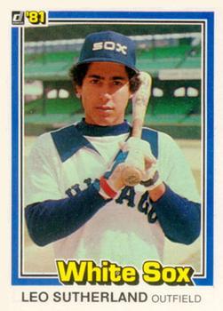 #42 Leo Sutherland - Chicago White Sox - 1981 Donruss Baseball