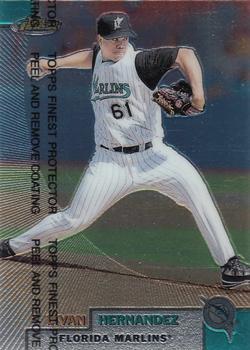 #42 Livan Hernandez - Florida Marlins - 1999 Finest Baseball