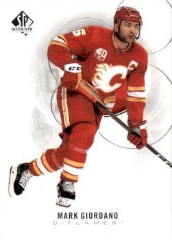 #42 Mark Giordano - Calgary Flames - 2020-21 SP Authentic Hockey