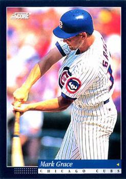#42 Mark Grace - Chicago Cubs -1994 Score Baseball