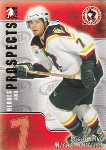 #42 Michel Ouellet - Wilkes-Barre/Scranton Penguins - 2004-05 In The Game Heroes and Prospects Hockey