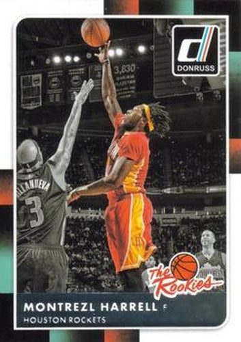 #42 Montrezl Harrell - Houston Rockets - 2015-16 Donruss - The Rookies Basketball